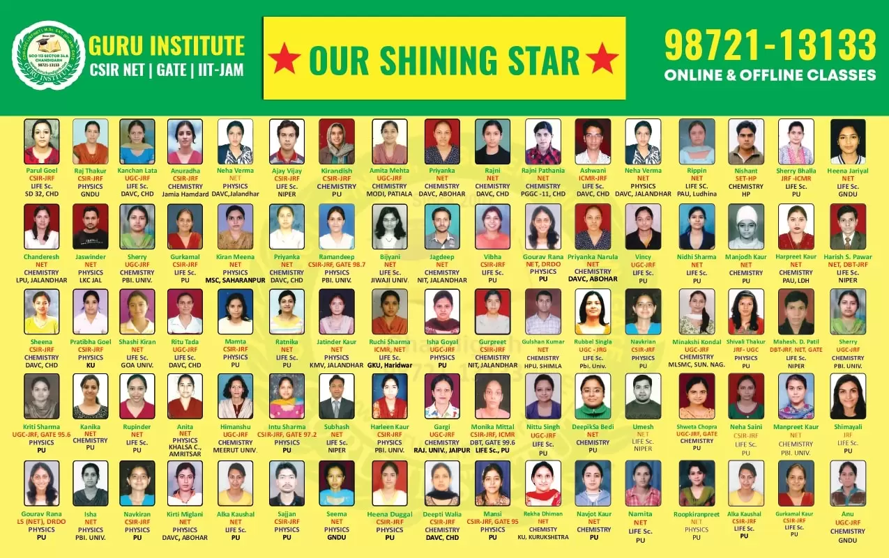 GURU INSTITUTE SELECTION